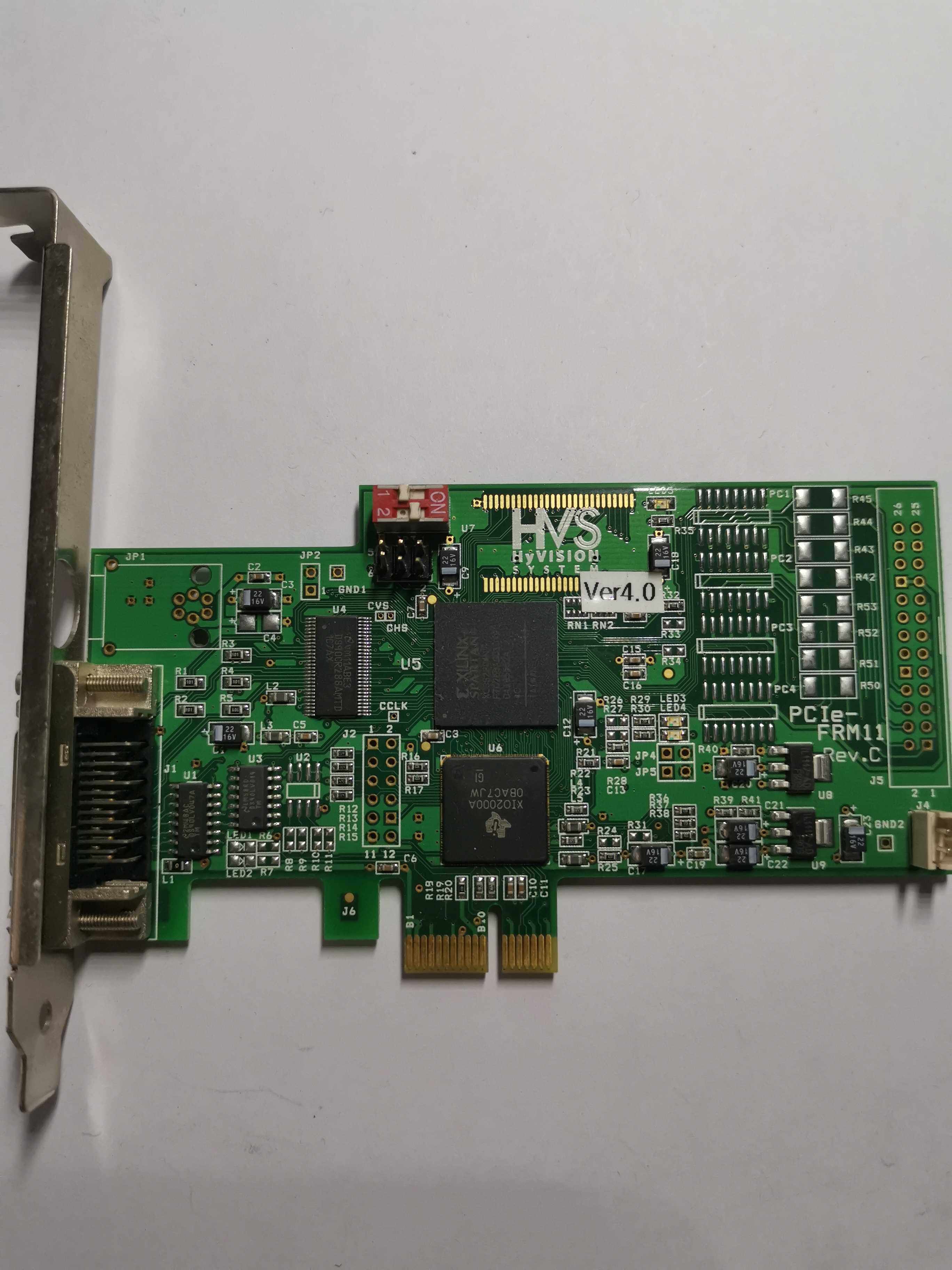 HVS HYVISOH SYSTEM PCIE-FRM11 Rev C image capture card in stock