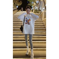  Rui Xi womens clothing firm shop Rui Xi autumn and winter new high-neck letter T shaking sound with the same casual and wild