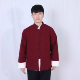 Xuân Thu thậm chí vai tay áo jacket Trung Quốc vải thô vai tay kẹp cổ hủ Tang quần áo của nam giới khóa quần áo Vintage ông già