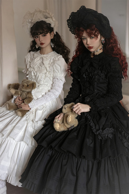 taobao agent Appointment for the express group*2022 Anniversary JSK black and white to return to the scene*Dark Star Island lolita Lolita Lolita dress