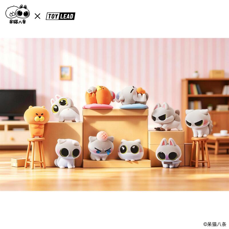 Authentic In-Stock Daimao Eight Classic Expression Pack Series Flocked Blind Box Figurines Cute Gifts for Girls Trendy Toys Authentic In-Stock Daimao Eight Classic Expression Pack Series Flocked Blind Box Figurines Cute Gifts for Girls Trendy Toys