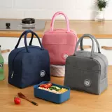 Тканевый ланч-бокс, большая льняная сумка, сумка для еды