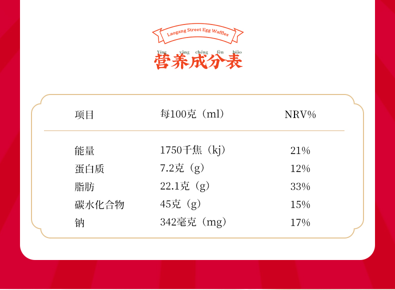 秒杀9.9元！典赞熊鸡蛋仔500g