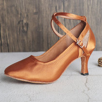 Dan Bo Luo Betty Modern Shoes Women Tango Waltz Ballroom Dance Dance Shoes Practice Shoes Soft Bottom National Standard Dance Womens Shoes