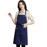 Фартук для работы, кофейный чай с молоком подходит для мужчин и женщин, делается под заказ, с печатью вашего логотипа