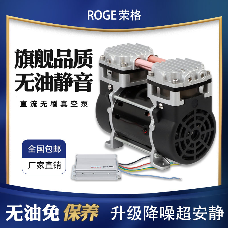 DC laboratory silent vacuum pump LP-300 12V industrial oil - free electric piston pressure pump gas pump