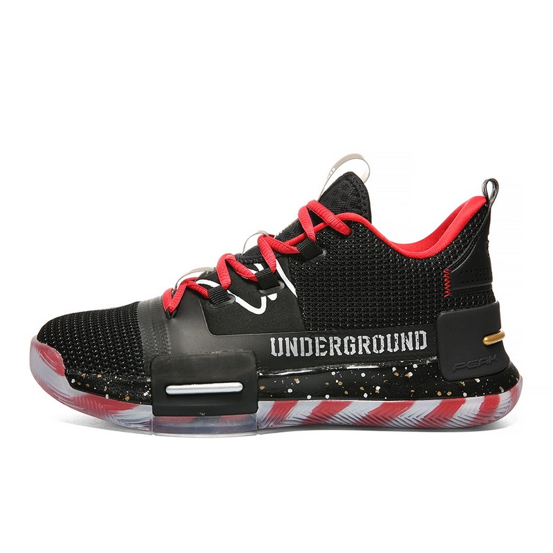 Peak Flash 1 Basketball Shoes Men's Luwei 2021 Summer and Autumn Wear-resistant Shock Absorbing Tai Chi Actual Combat Sports Shoes