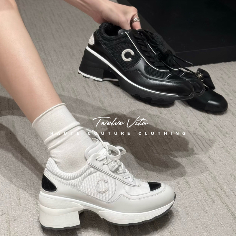Twelve Vita Ceiling Version! 26Ss Color-Blocked Thick-Soled Height-Increasing Sports Casual Shoes Twelve Vita Ceiling Version! 26Ss Color-Blocked Thick-Soled Height-Increasing Sports Casual Shoes