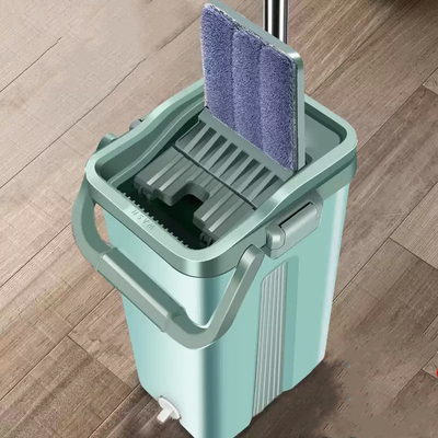 抖音拖把家用刮刮乐拖把桶办公懒人平板加厚