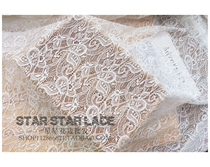 Export high-quality thickened elastic lace fabric ultra-wide 1 5 m Apparel Wedding home Decorative Upscale Fabrics