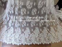 Wide 1 5 m long 3 m long clothing wedding dress Dress Lace Fabric Fabric Fabric Diy Wedding Drapes Decorative material