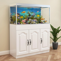 Base cabinet fish tank partition bottom cabinet cabinet aquarium base 40 fish tank grass tank * simple bottom cabinet ultra-white tank