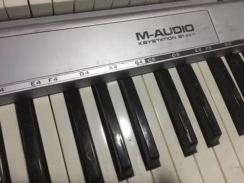 M-audio keystation61es second-hand midi-клавиатура USB интерфейс