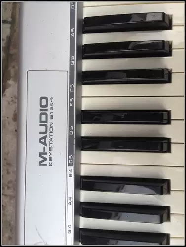 M-Audio KeyStation 61ES Second-Hand Midi-клавиша 61 Ключ 61 и полуразрывный интерфейс USB
