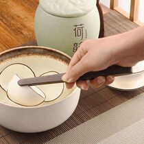 Tea clamp tea spoon chicken wing wood ebony kung fu tea cup clamp wooden tweezers tea set solid wood clamp tea ceremony accessories