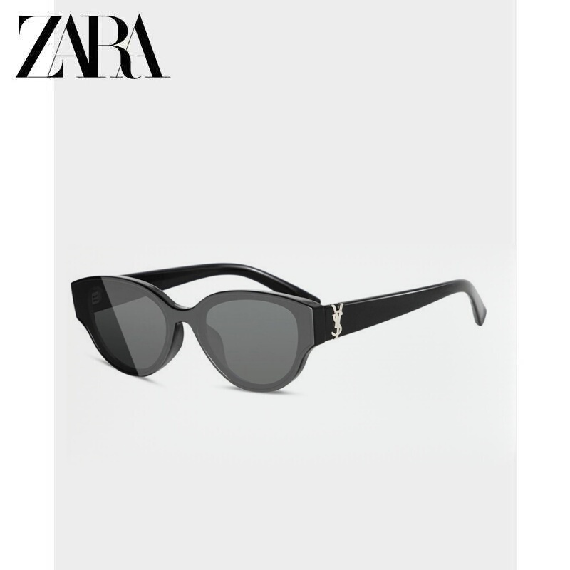 Zara2026 New Model Yangshulin Sunglasses for Women, Street Fashion Cat-Eye Sunglasses, Uv Protection, High-End Feel for Men Zara2026 New Model Yangshulin Sunglasses for Women, Street Fashion Cat-Eye Sunglasses, Uv Protection, High-End Feel for Men