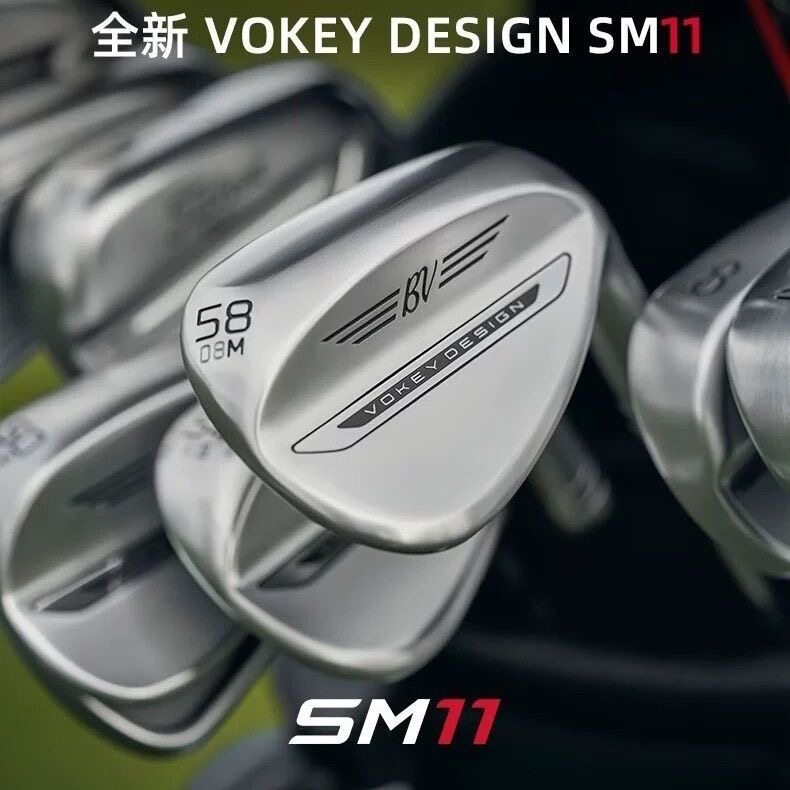 ไม้กอล์ฟ Titleist รุ่น Sm11 สำหรับผู้ชาย ไม้เวดจ์สำหรับชิพในทราย พร้อมมุมเวดจ์ที่เหมาะสม