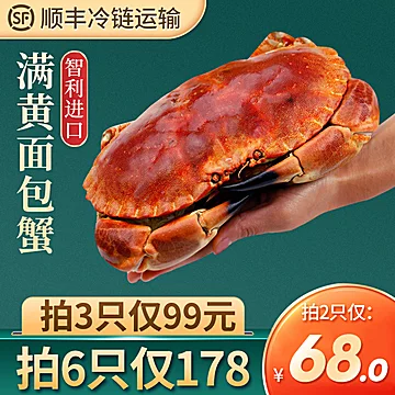 【400g-600g】超大螃蟹满黄膏蟹[10元优惠券]-寻折猪