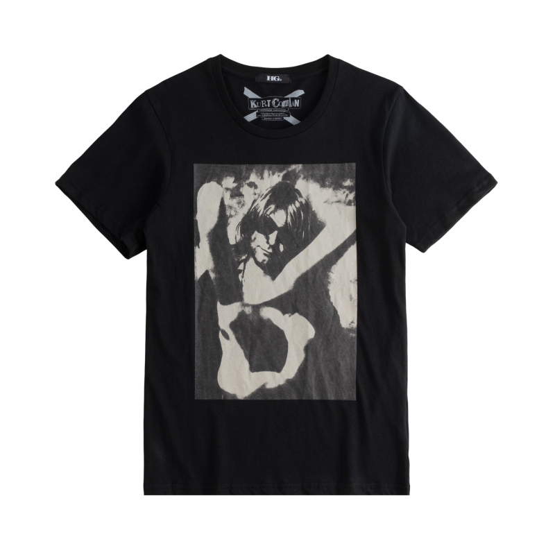 Tear Hysteric Glamor Hysterical Koi Portrait Black Short-Sleeve T-Shirt Tear Hysteric Glamor Hysterical Koi Portrait Black Short-Sleeve T-Shirt
