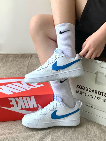 Nike/耐克Court Borough奶油摩卡低帮复古休闲系列板鞋DZ2783-101