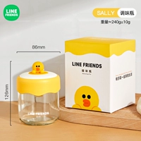 Баночка для приправ с крышкой-модель САЛЛИ (с ложкой)