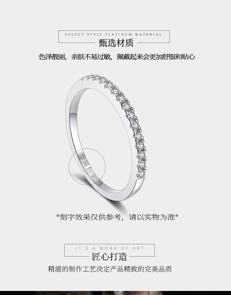 Кольцо 正品排钻v排戒纯银钻石戒指钻戒女叠戴小护戒尾戒搭配钻戒送女友