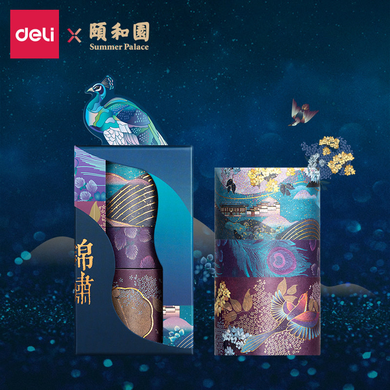 Summer Palace and Paper Tape themed stationery creative notes China Feng Fulu Blessing Yu Yu Yu Yu Yu Yu Hong
