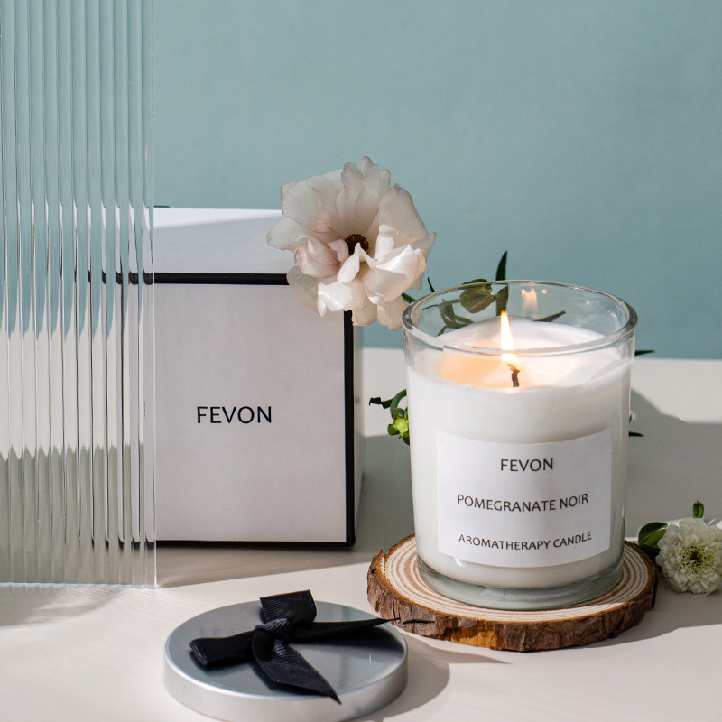 fevon Fenfan fragrance scented candle birthday wedding gift box set household smoke-free long-lasting soothe the nerves niche