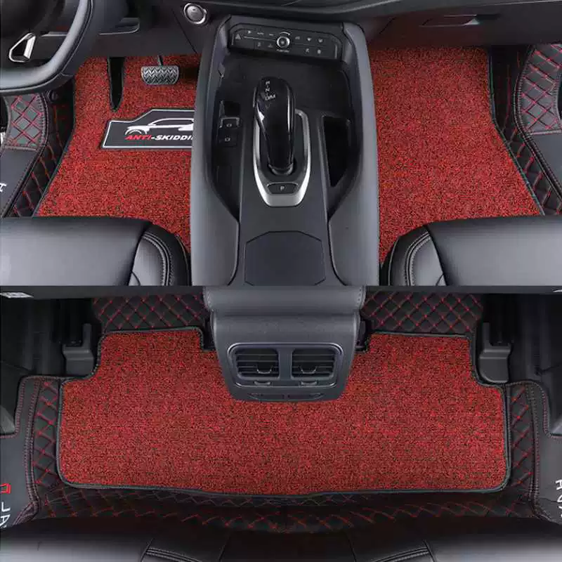 Car Floor Mats for Haval F7x 2022 Double Layer Custo
