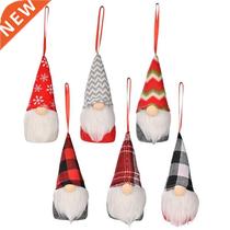Christmas Dwarf with Lights Ornaments Hanging Pendants for