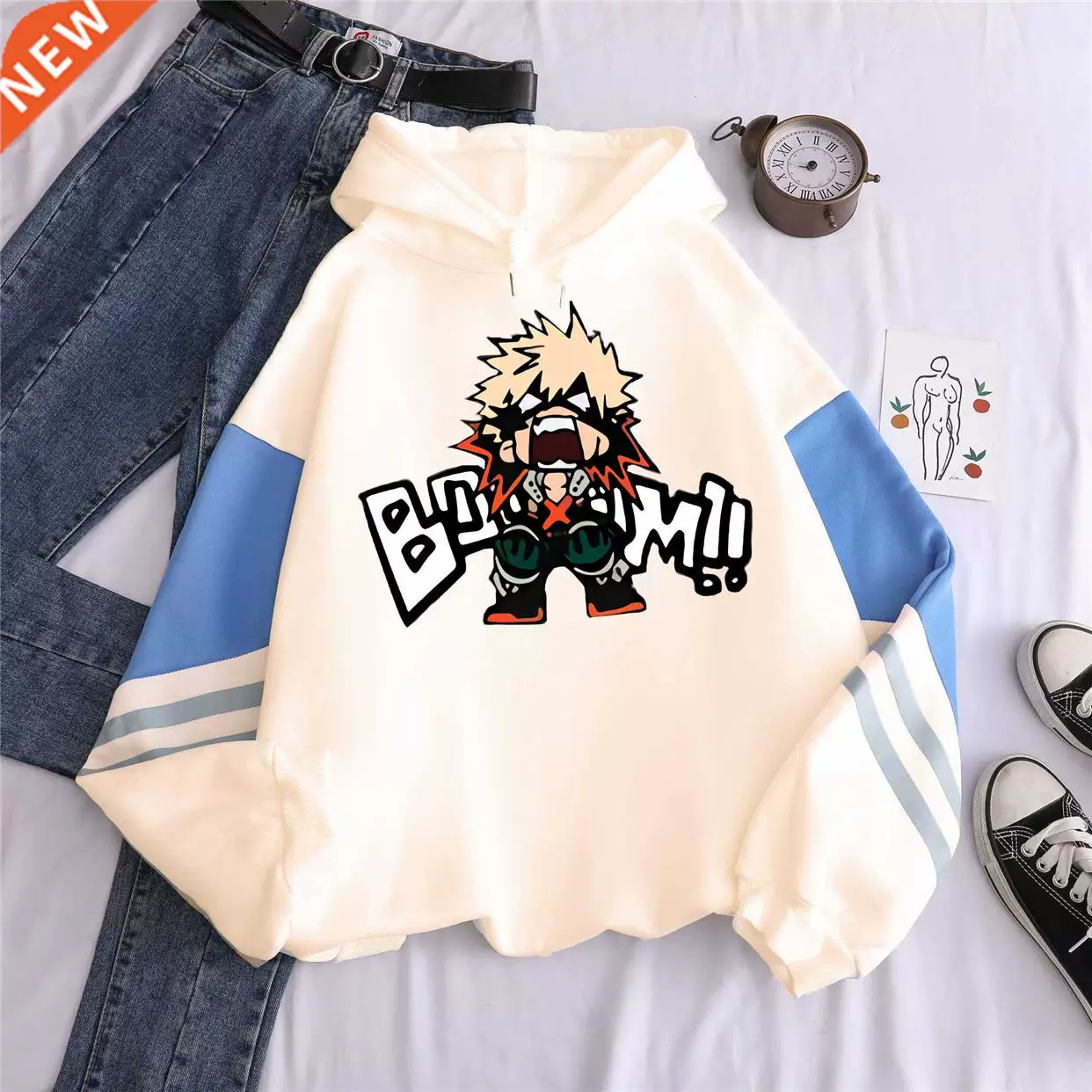 [Аниме Мой герой академия Bakugo Katsuki Принт Мужчины/Женщины]