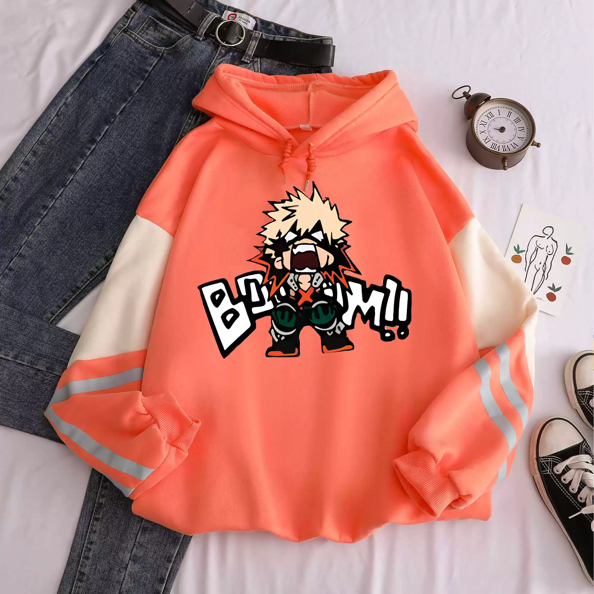 [Аниме Мой герой академия Bakugo Katsuki Принт Мужчины/Женщины]