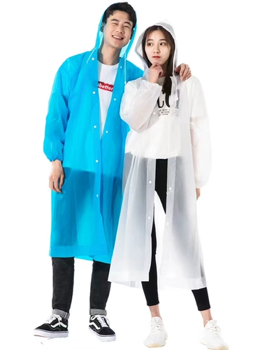 Дышащий длинный дождевик, детская куртка для школьников, увеличенная толщина