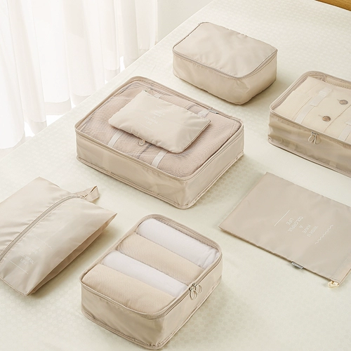 Сумка для хранения для путешествий, комплект, чемодан, багажная тара, нижнее белье, сумка для обуви, сумка-чехол