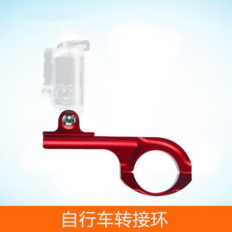 Action camera handlebar accessories motorcycle bicycle suitable handlebar bracket camera tube fixing bracket