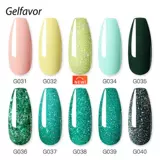 Гель -лак для ногтей набор 10pcs гибридные лаки ультрафиолетовой светодиодной лампы гель