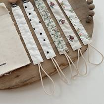 Direct selling pacifier chain to prevent falling off silicone pacifier chain baby pacifier teether stroller bottle lanyard