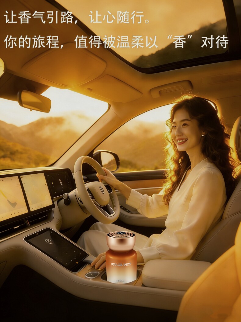Car Aromatherapy 2026 New Model Long-Lasting Fragrance High-End Car-Specific Perfume for Use in the Car to Purify the Air and Remove Odors