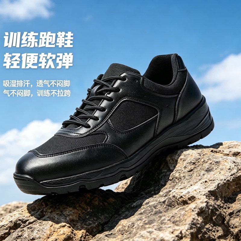3544 Original Summer Fitness Training Shoes, Breathable, Wear-Resistant, Non-Slip, Outdoor Hiking Sports Casual Shoes, Small Black Shoes for Men