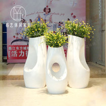 GRP Tree Cave Flowerpots Creative Personality Landing Great Florator Mall minimalist Nordic Art Deco vase Composition