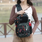 Универсальная водонепроницаемая сумка через плечо на одно плечо, нагрудная сумка подходит для мужчин и женщин