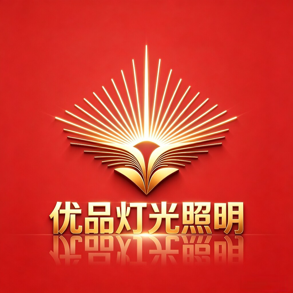 优品灯光照明的LOGO