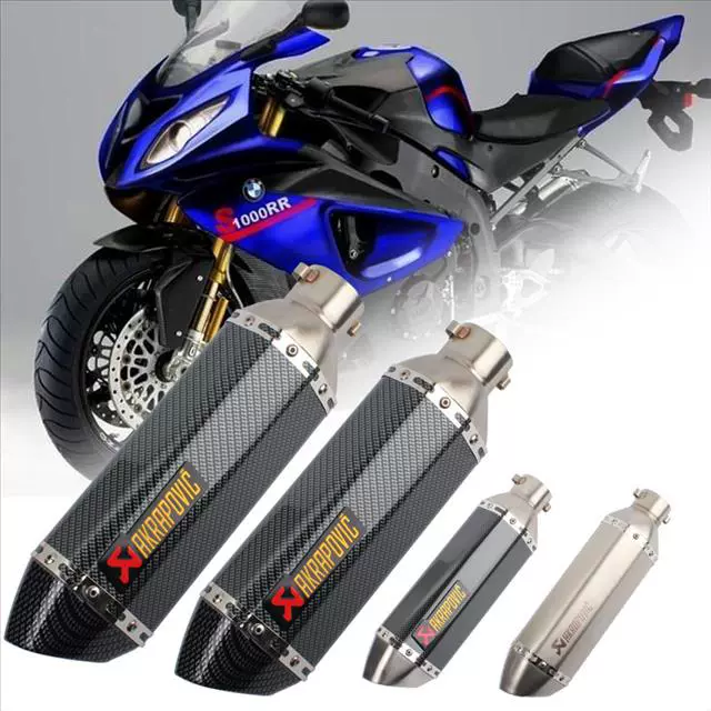 Xe máy Sửa đổi ống xả Xe thể thao Âm thanh Scorpio Ống xả Yamaha Ninja Hexagon R6 Fried Street Ống xả - Ống xả xe máy