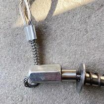 Pastoral stainless steel spring steel wire two or three section of whole orchard protection 304