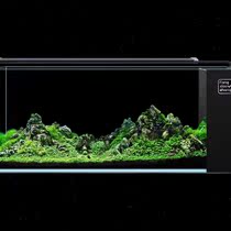 Ultra white fish tank Self-circulating ecological fish tank set for glass side filter Full back filter Living room Home Large Custom