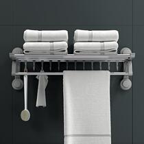 Toilet rack-free bathroom storage stainless steel towel rack toilet toilet washroom wall-mounted