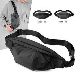 New men's fashion sports waist bag casual waterproof chest bag versatile function wind cross -body bag tide brand men's shoulder bag