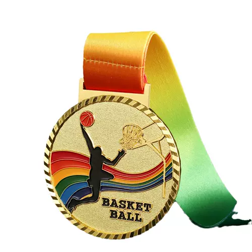 Металлическая медаль индивидуальная марафонская марафонская баскетбольная бадминтонская медаль индивидуально