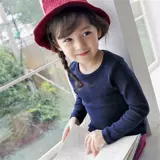 Демисезонный базовый приятный телу лонгслив подходит для мужчин и женщин, детская футболка, детская одежда, оптовые продажи