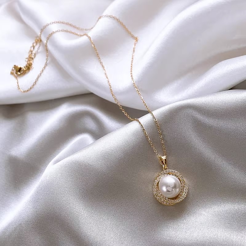 Otters-brand Discount Store Withdrawal Cupboard Clearance Clear Cabin Pick-up Light Extravagant Spiral Pearl Necklace Outlets Women Accessories-Taobao